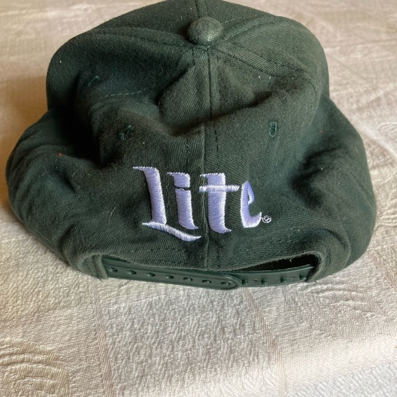 Miller Lite St. Patty’s Day Green Snap Back Cap - Picture 2 of 4